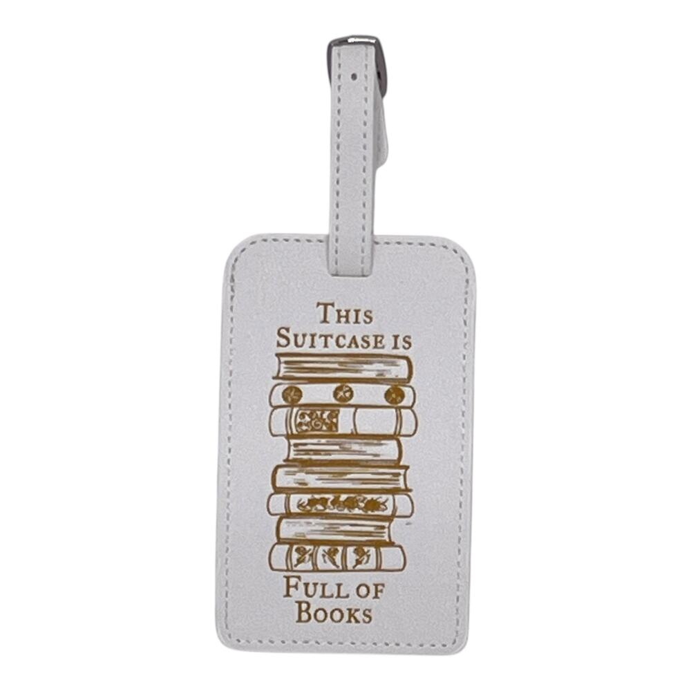 LitJoy “This Suitcase Is Full of Books” Luggage Tag - May 2026 To Bee Read Item